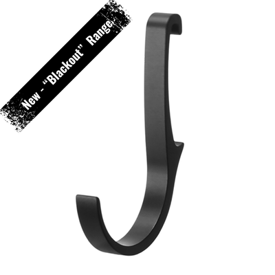 Single J Hook – Black