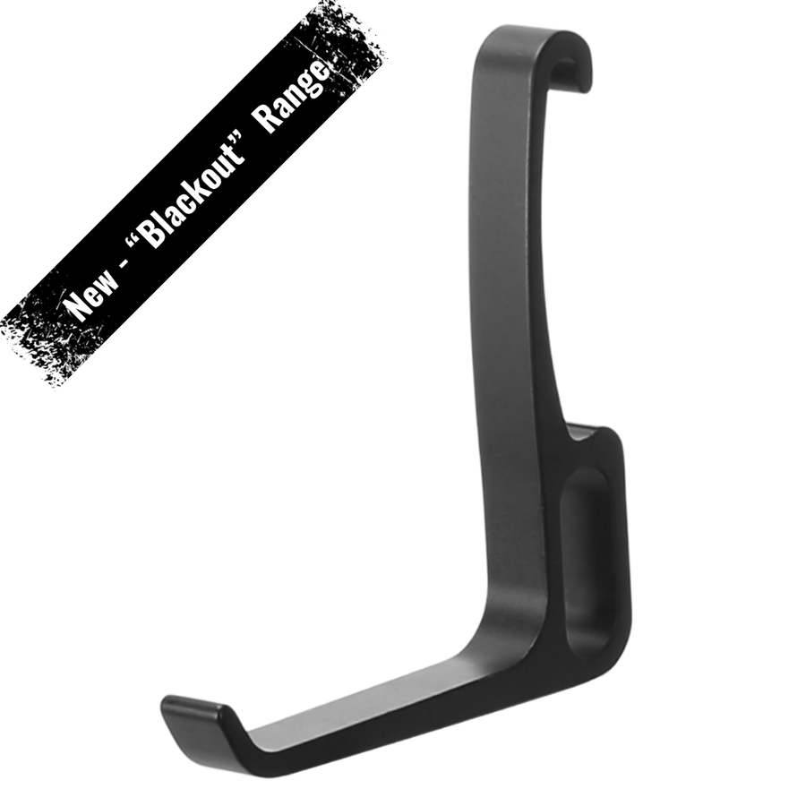 Single L Hook - Black