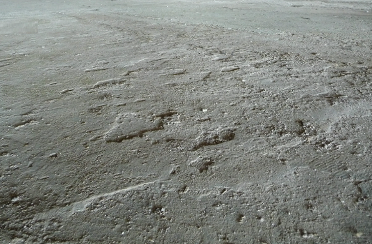 Garage Carpet - Uneven Concrete 