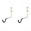 Horizontal Bike Hook (Pack of 2)