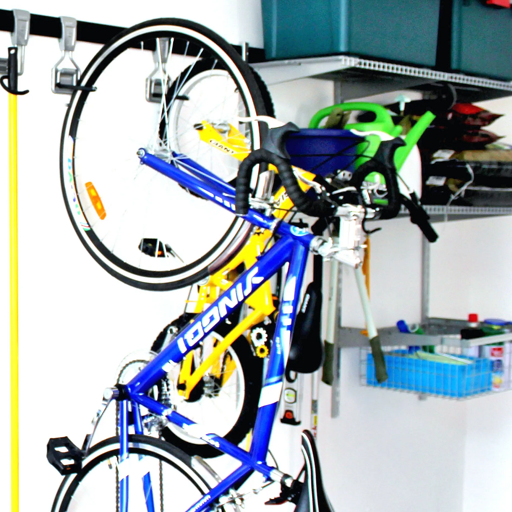 FastTrack® Rail Garage Vertical Bike Hook