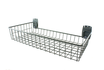 Slatwall shallow basket