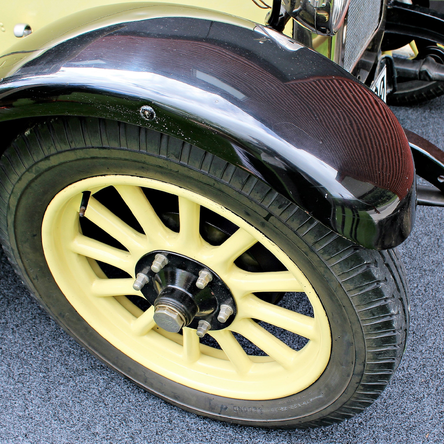 vintage car on carpet