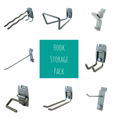 Stor-a-wall Hook Storage Starter Pack
