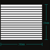 Slatwall 2400 x 1200
