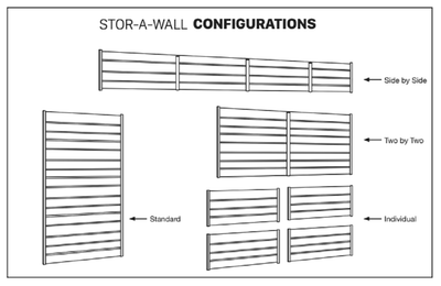 Stor-A-Wall Configurations - Ace of Space NZ