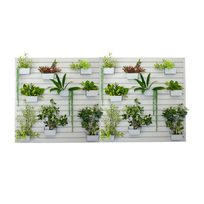artificial hanging wall plants