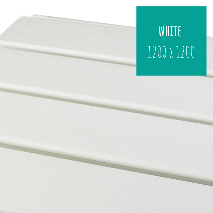 Ivory White Slat-wall NZ